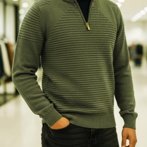 Men's Zipper Sweater