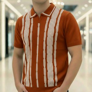 ১০০% অরিজিনাল জ্যাকার্ড পোলো শার্ট ,প্রিমিয়াম লুক, এলিগেন্ট স্টাইল!