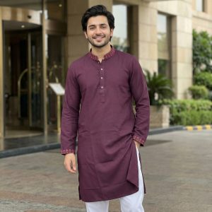 🔥 প্রিমিয়াম ফ্যান্সি কটন পাঞ্জাবি,Premium Fancy Cotton Panjabi