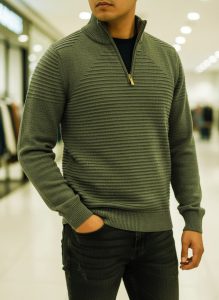 Men's Zipper Sweater