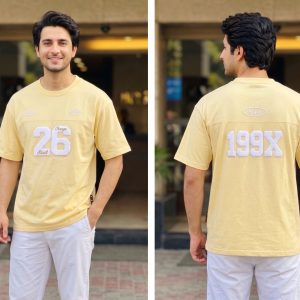 🔥 100% Cotton Premium Drop-Shoulder T-Shirt.