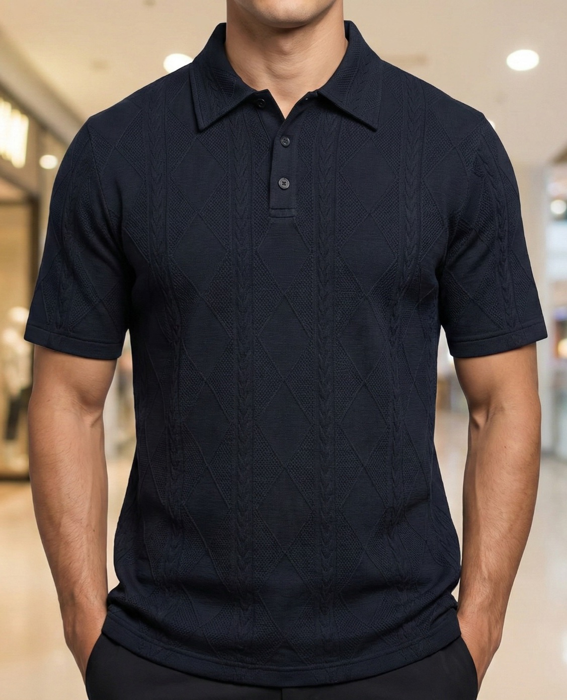 ১০০% অরিজিনাল চায়না কাপড় এর পোলো শার্ট