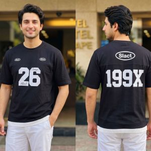 🔥 100% Cotton Premium Drop-Shoulder T-Shirt.