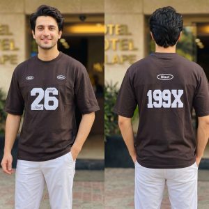 🔥 100% Cotton Premium Drop-Shoulder T-Shirt.