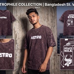 🔥 Acid Wash Drop Shoulder T-Shirt