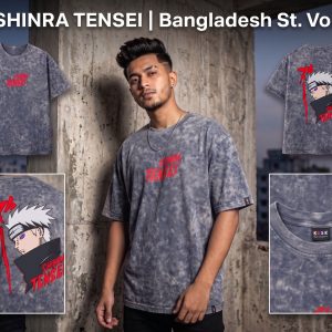 🔥 Acid Wash Drop Shoulder T-Shirt