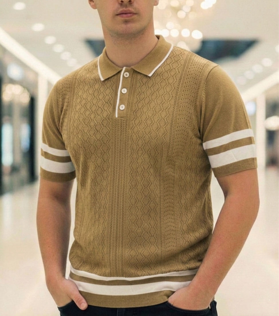 ১০০% অরিজিনাল জ্যাকার্ড পোলো শার্ট ,প্রিমিয়াম লুক, এলিগেন্ট স্টাইল!