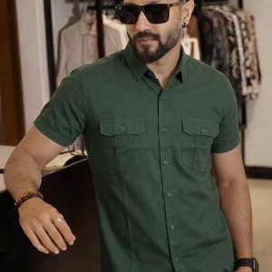 👔 Premium Oxford Pure Cotton 2 Pocket Shirt for Men