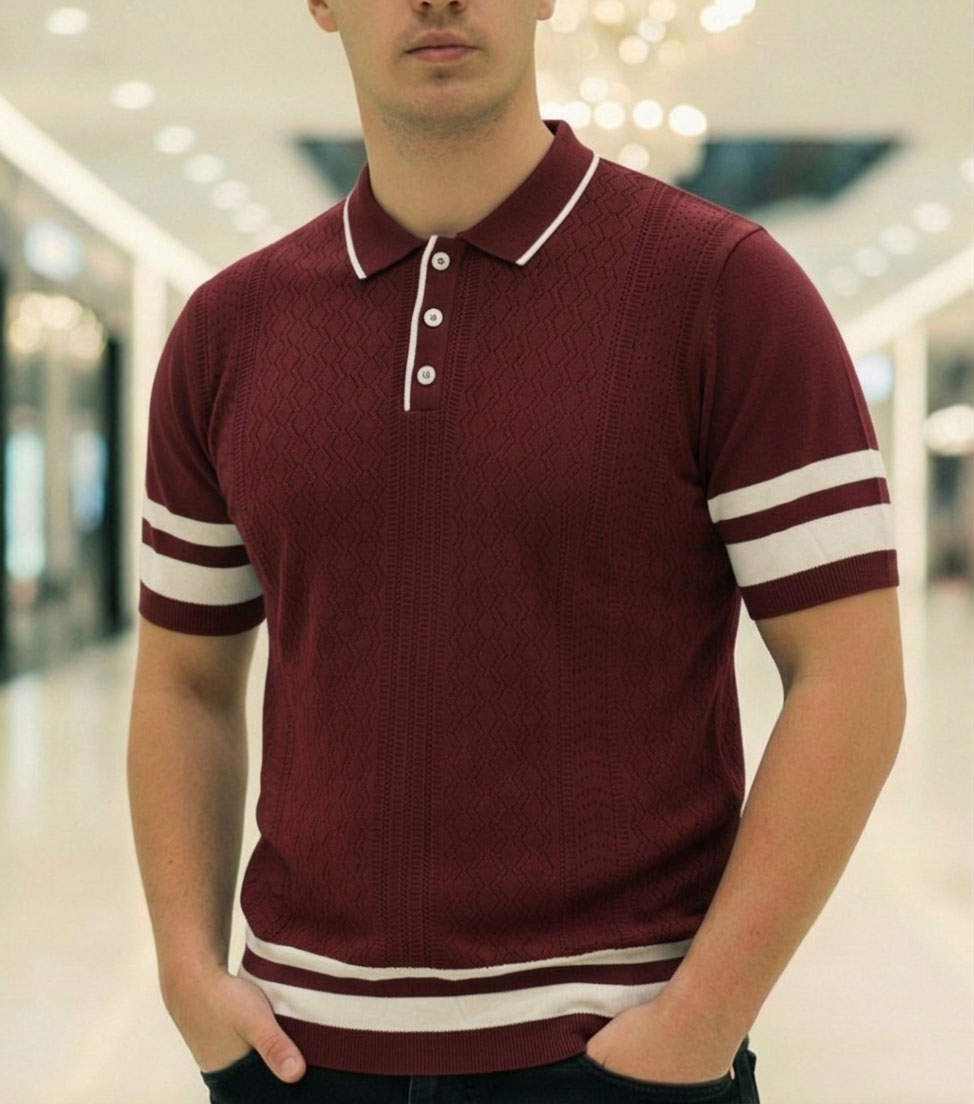 ১০০% অরিজিনাল জ্যাকার্ড পোলো শার্ট ,প্রিমিয়াম লুক, এলিগেন্ট স্টাইল!