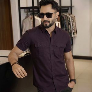 👔 Premium Oxford Pure Cotton 2 Pocket Shirt for Men