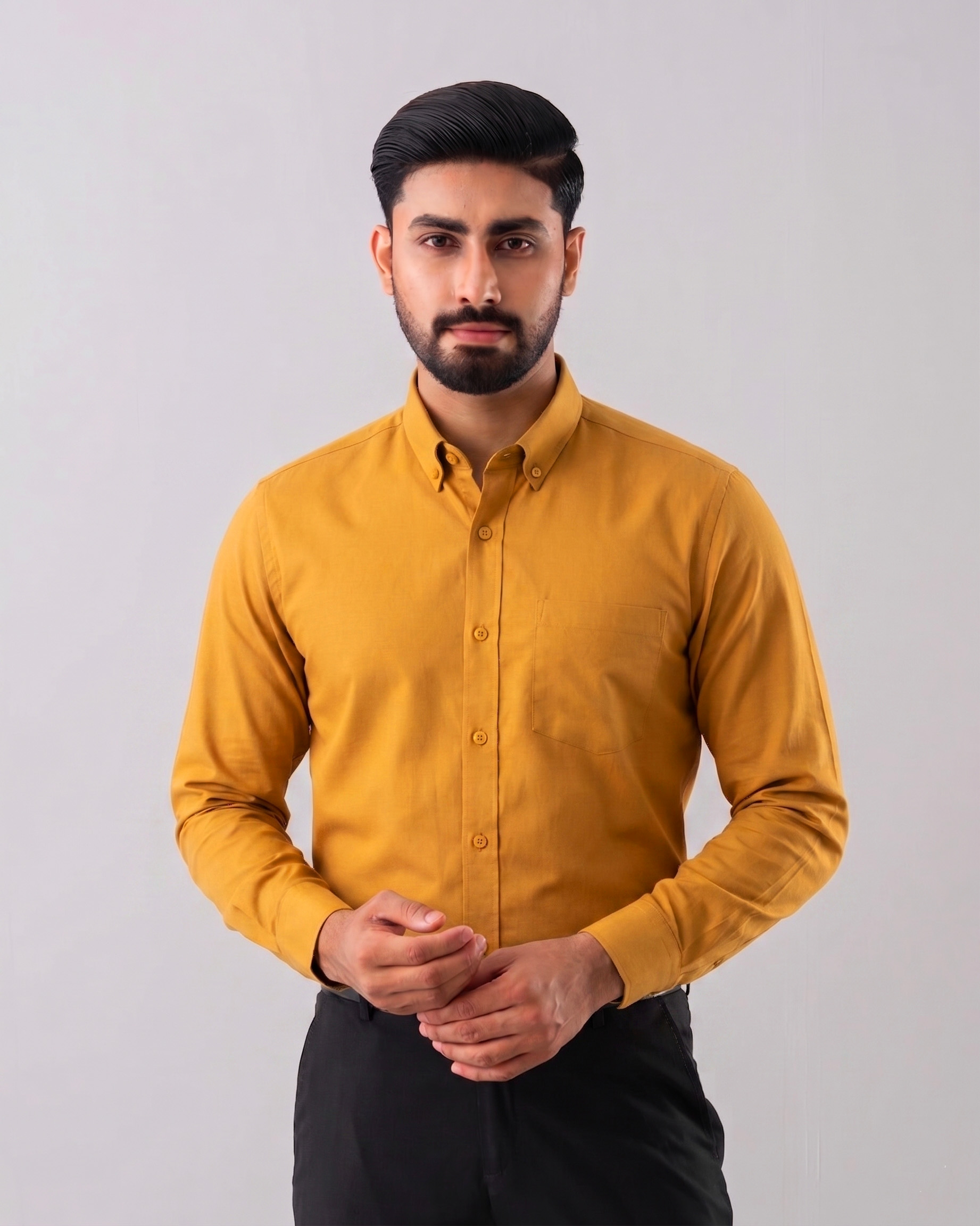 ✨ Premium Oxford Cotton Solid Shirt