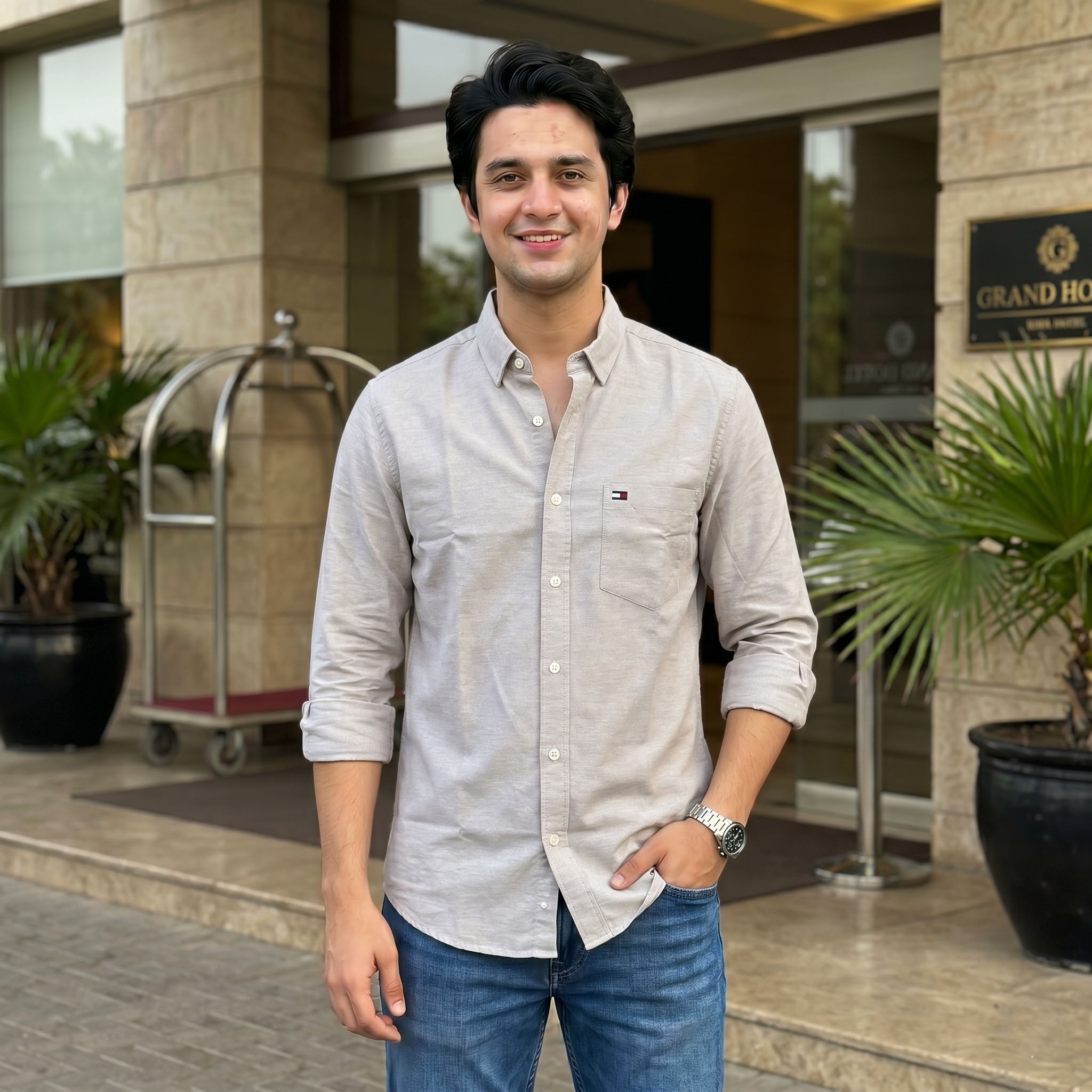 đĨ Premium Cotton Full Sleeve Shirt