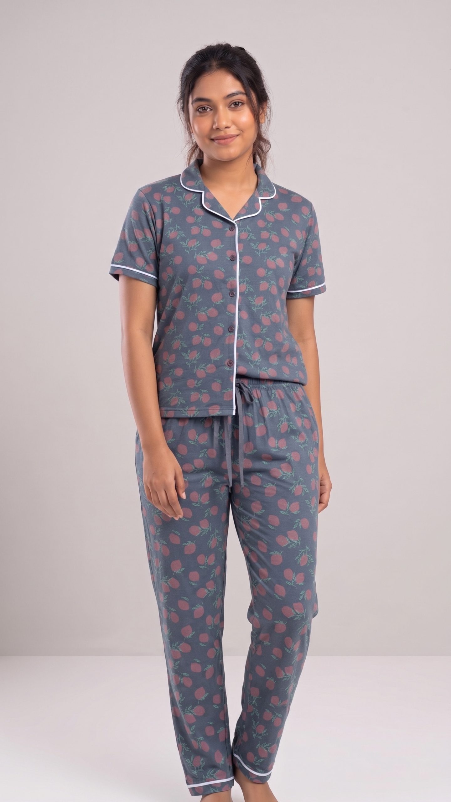 đ Pure Cotton Night Dress / Home Wear