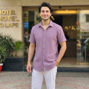 🔥 Men’s Summer Short Sleeve Solid Shirt