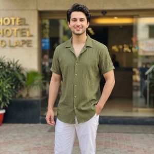 🔥 Men’s Summer Short Sleeve Solid Shirt