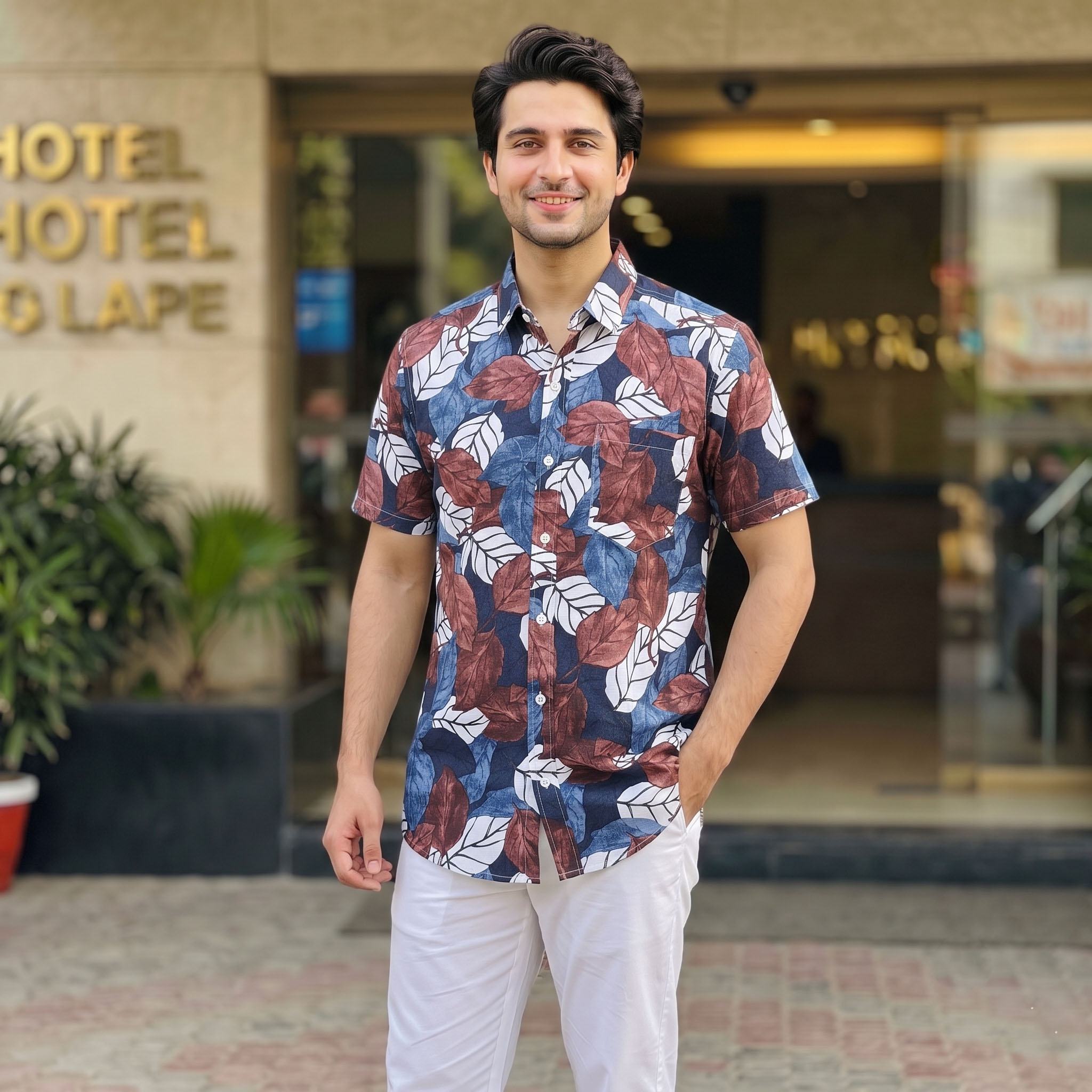 🔥 Men’s Summer Short Sleeve Printed Shirt