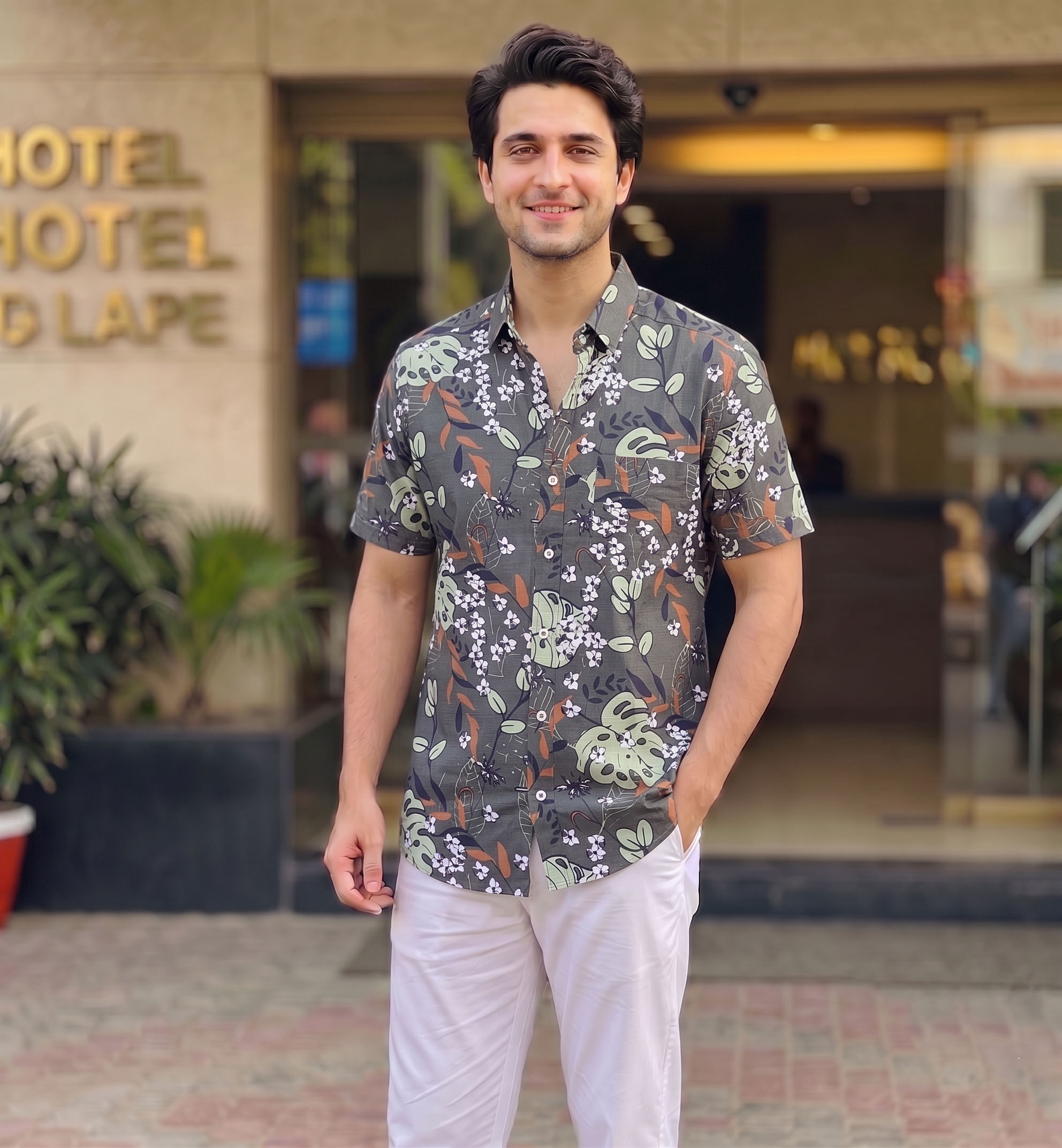 🔥 Men’s Summer Short Sleeve Printed Shirt