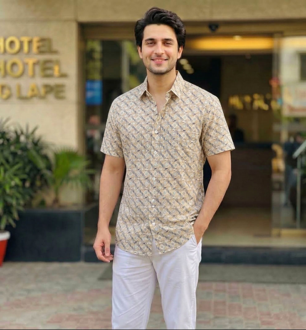 🔥 Men’s Summer Short Sleeve Printed Shirt