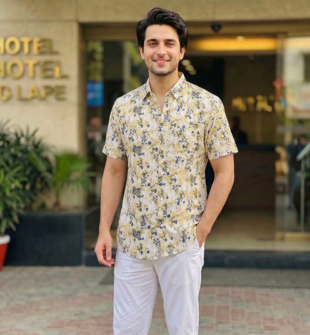 🔥 Men’s Summer Short Sleeve Printed Shirt