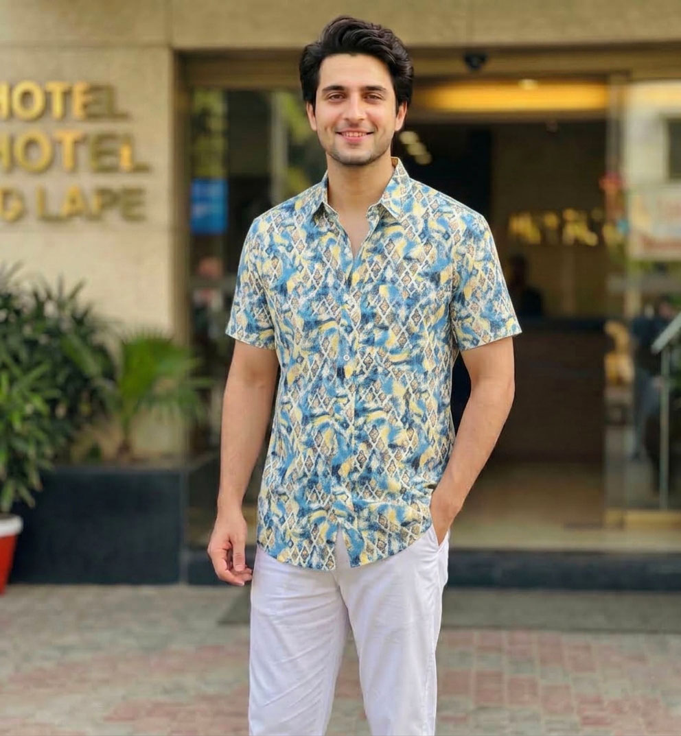 🔥 Men’s Summer Short Sleeve Printed Shirt